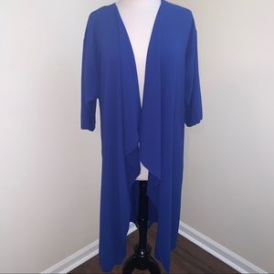 Lularoe Blue Shirley kimono